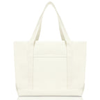 White Tote Bag - Large