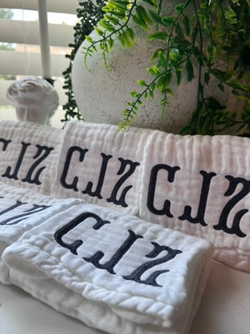 Custom Baby Burp Cloths